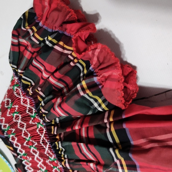 Classic Whimsy 6 months smocked dress plaid New with tags - Picture 5 of 5